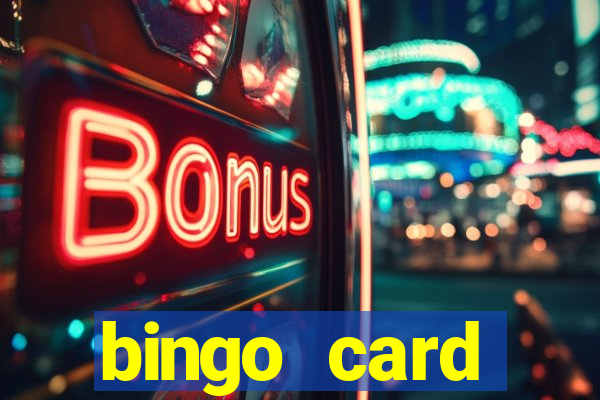 bingo card generator with pictures